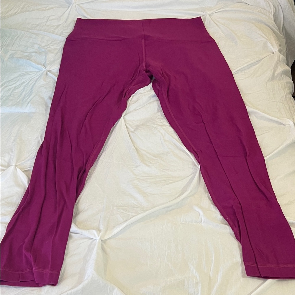 lululemon athletica Magenta Align Leggings